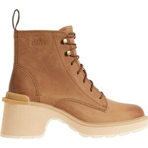 NEW Sorel Hi-Line Heel Lace Boots - Waterproof, Leather For Women 1025 7s4
